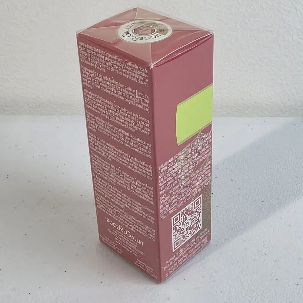 Roger & Gallet Fleur de Figuier 1 oz 30ml Fresh Fragrant Water SEALED Paris New - Picture 2 of 4